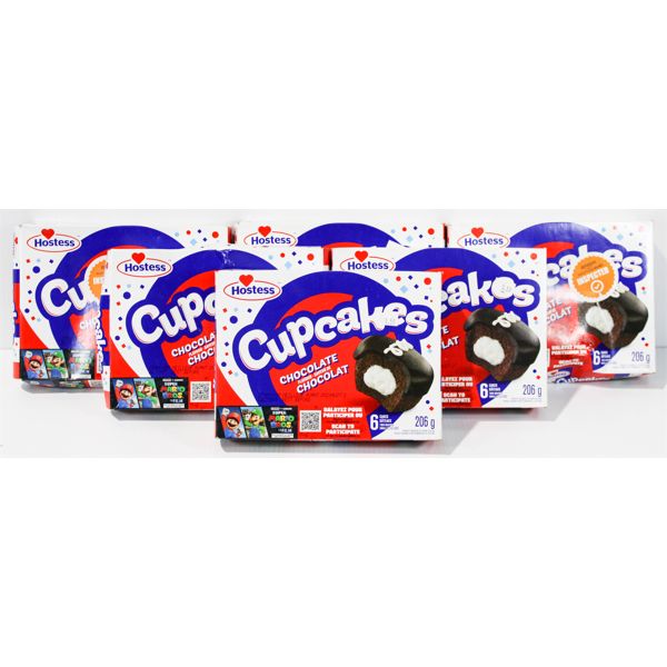 6 BXS HOSTESS CUPCAKE CHOC. 12/BOX