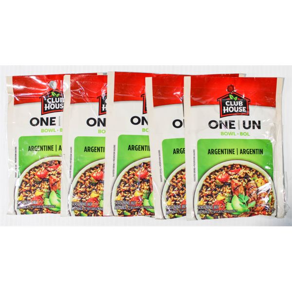 5PKS CLUB HOUSE ONE BOWL ARGENTINE MIX - 25G PER