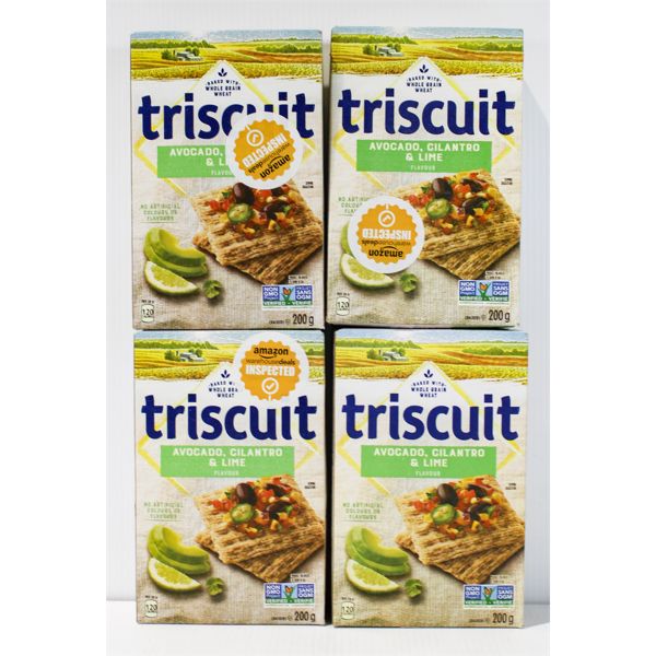 4 BXS TRISCUT AVOCADO, CILANTRO & LIME 