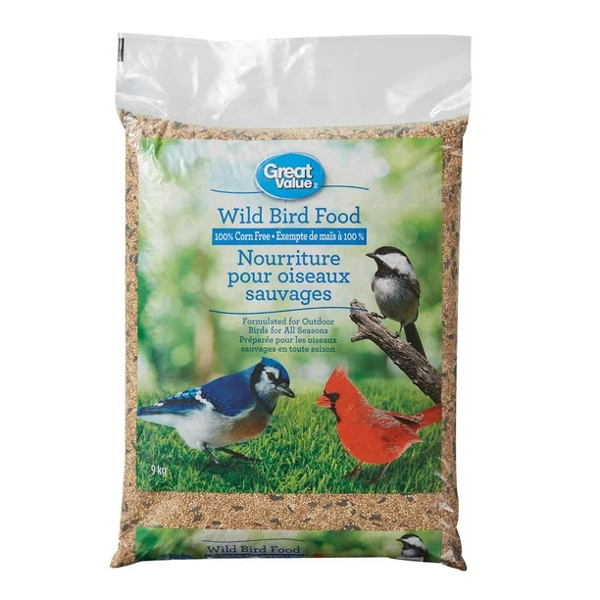 9 kg Great Value Bird Food