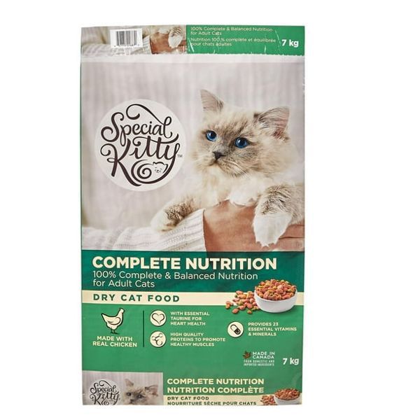7 kg Special Kitty Nutrition Complete Dry Cat Food w/ Chicken