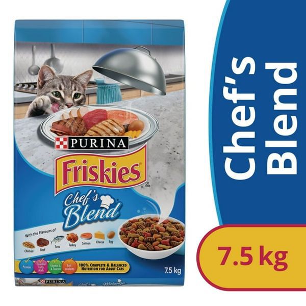 7.5 kg Purina Friskies Chef's Blend Cat Food