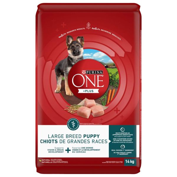 14 kg Purina One Plus Puppy Large Breed Chicken Dog Food