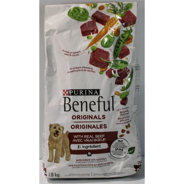 1.8 KG PURINA BENEFUL REAL BEEF DOG FOOD