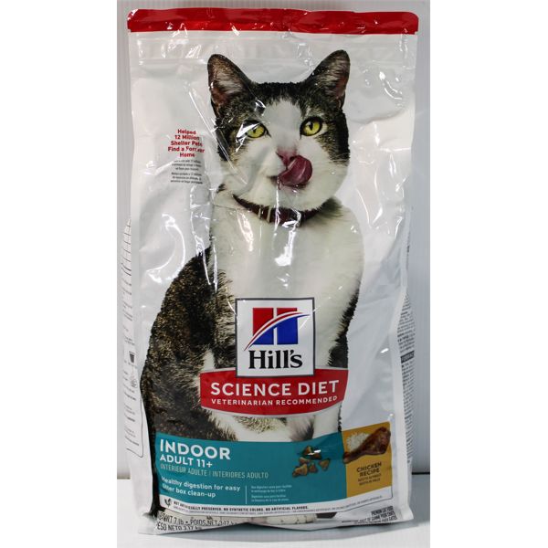 3.17 KG HILL'S SCIENCE DIET INDOOR ADULT CAT FOOD CHICKEN RECIPE