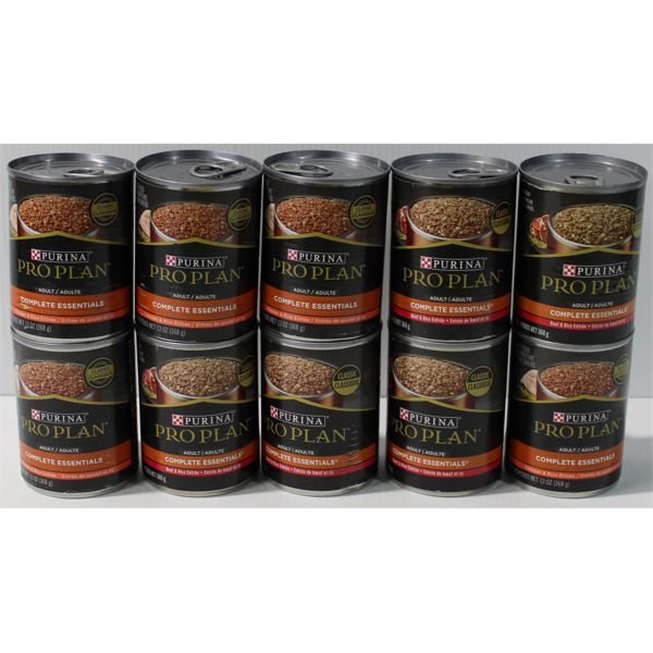 10 X 368 G PURINA PRO PLAN COMPLETE ESSENTIALS WET DOG FOOD