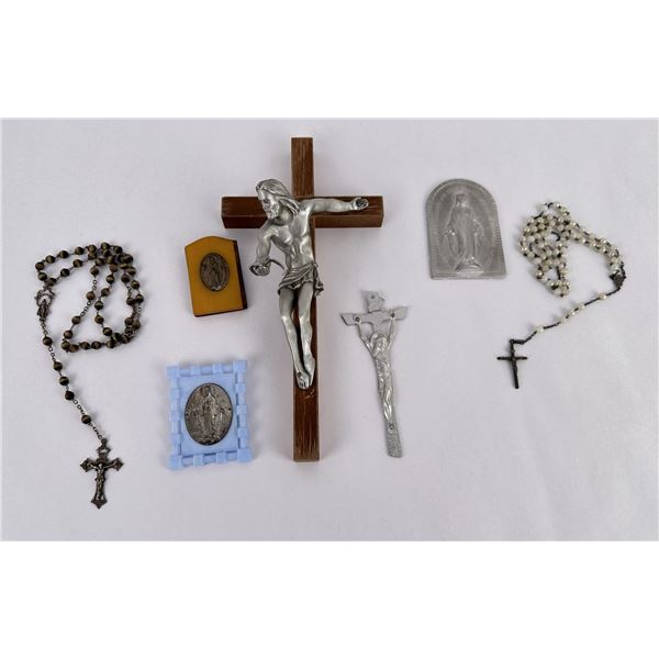 Antique Catholic Religious Items Rosaries Crosses Antique catholic religious items rosaries crosses