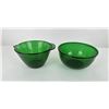 Image 2 : Anchor Hocking Emerald Green Batter & Mixing Bowl