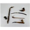 Image 1 : Collection of Austrian Swiss Alpine Smoking Pipes