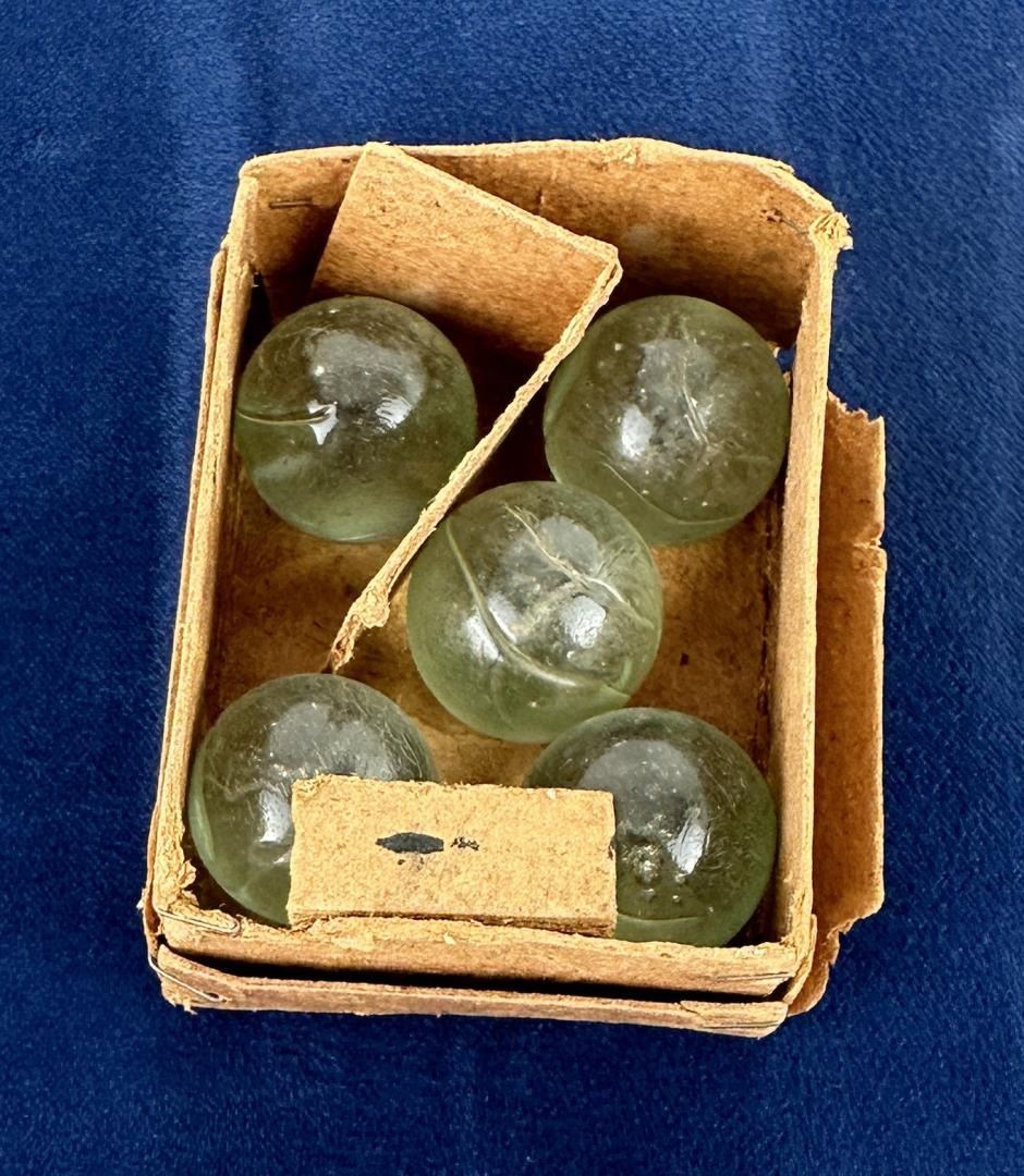 Antique Clear Marbles