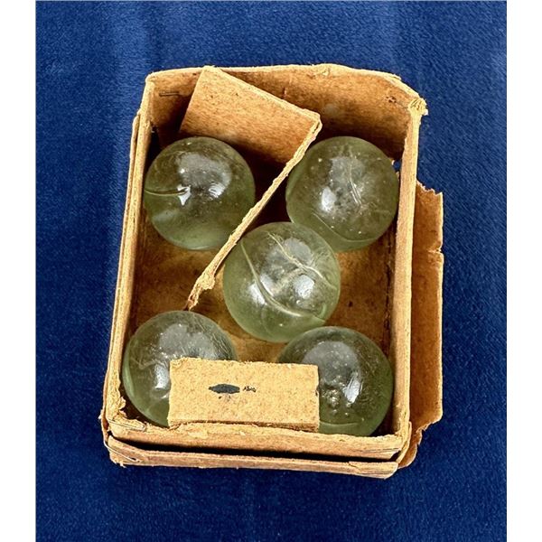 Antique Clear Marbles