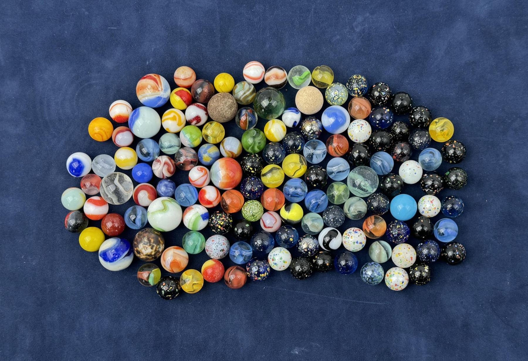 Collection of Vintage Marbles 1.75lbs