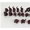 Image 2 : Collection of Miniature Chinese Resin Elephants