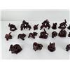 Image 2 : Collection of Miniature Chinese Resin Elephants