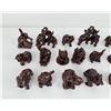 Image 2 : Collection of Miniature Chinese Resin Elephants