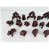 Image 2 : Collection of Miniature Chinese Resin Elephants