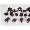 Image 2 : Collection of Miniature Chinese Resin Elephants