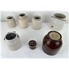 Image 1 : Assortment of Antique Crocks and Stoneware Jars