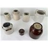 Image 2 : Assortment of Antique Crocks and Stoneware Jars