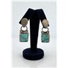 Image 1 : Sarda Sterling Silver Turquoise Earrings