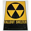 Image 1 : US Department of Defense Fallout Shelter Sign