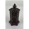 Image 2 : Space Heater with Flowers Cast Iron Still Bank