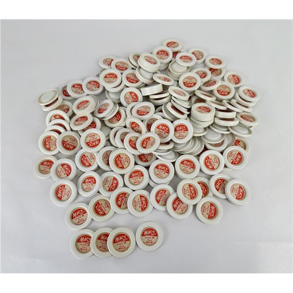 Collection of Antique Milk Bottle Caps Oregon