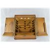 Image 2 : Victorian Oak Document Holder Desk Organizer