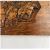 Image 2 : 7th Cavalry Carved and Signed Wood Relief Panel