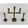 Image 1 : WW2 Trench Art Shell Casing Candelabra Set