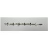 Image 2 : Sterling Silver RLM Studio Cross Link Bracelet