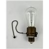 Image 2 : Antique Light Bulb With Dim A Lite Adapter