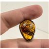 Image 2 : Sterling Silver Baltic Amber Ring