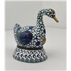 Image 2 : Chinese Cloisonne Duck Swan Trinket Box