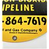 Image 2 : Oklahoma Porcelain CO2 Pipeline Sign