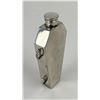 Image 2 : English Pewter Skull Coffin Flask