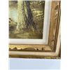 Image 2 : Mid Century Oil on Canvas Landscape Painting