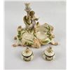 Image 4 : German Porcelain Trinket Box Candlestick