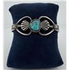 Image 1 : Kevin Billah Navajo Sterling Turquoise Bracelet