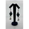 Image 1 : Bedouin Sterling Silver Drop Style Earrings