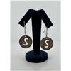 Image 1 : San Diego California Transit Token Earrings