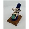 Image 1 : Nelson Morton Sterling Turquoise Kachina Ring