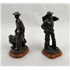 Image 2 : The Branding Iron Collection Resin Cowboy Statues