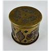 Image 2 : WW1 WWI Trench Art Shell Damascus Humidor