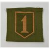 Image 1 : WWI WW1 US Army 1st Division Liberty Loan Patch