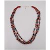 Image 2 : Southwest Mixed Bead Triple Strand Necklace