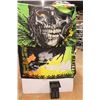 Image 1 : Outdoor Bluetooth Speaker, Bob Marley Flag, Skull Flag - Has Smell