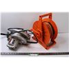 Image 1 : Skilsaw 7 1/4" Blade - Cord has Wear, Surface Rust, Extension Cord & Reel - Some Repairs have been m