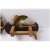 Image 2 : (2) Fishing Theme Toilet Paper Holder & Hanger