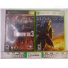 Image 1 : (2) X-Box Games-Halo 3 and Rainbow Six 3